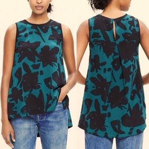 Madewell silk tank top